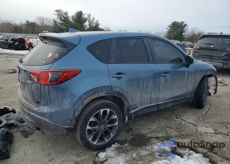 2016 Mazda Cx-5 Gt z USA, uszkodzony, nr VIN JM3KE4DY7G0701895
